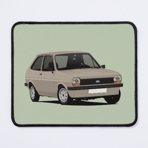 Item preview, Cornering Fiesta Mk1 - beige designed and sold by knappidesign.