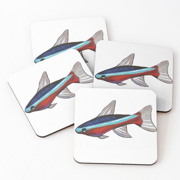 Item preview, Neon Tetra  designed and sold by Allison Campbell.