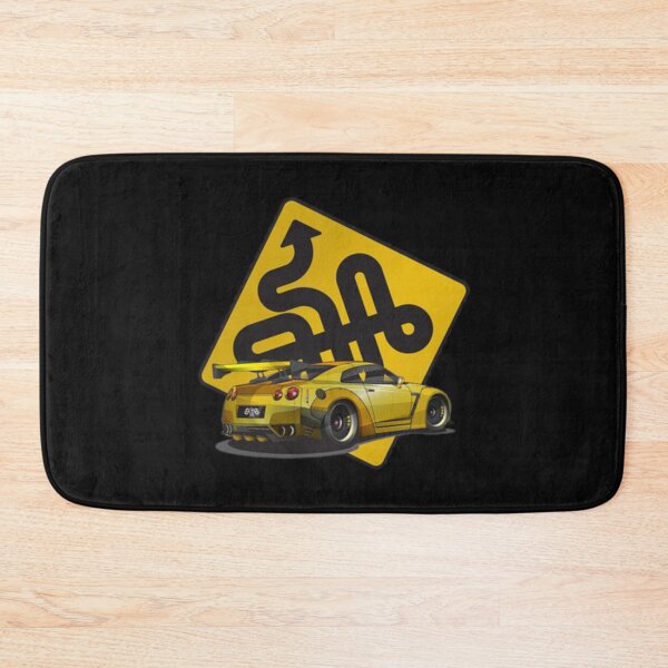 Item preview, YELLOW GTR LBWLK designed and sold by Racingdecals.