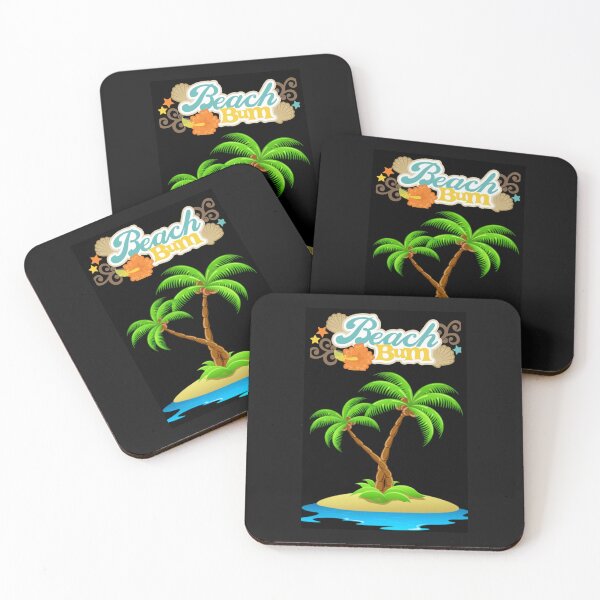 Item preview, Awesome Beach Bum Island Artwork designed and sold by DelightfulBliss.