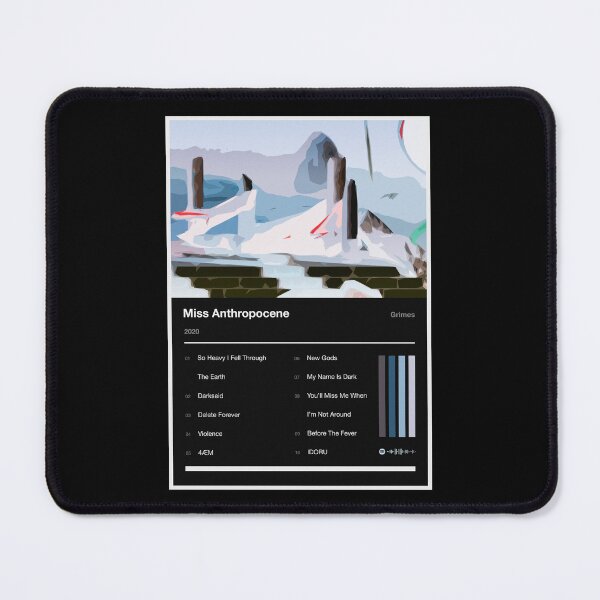 Item preview, Miss Anthropocene Tracklist (Inverted) designed and sold by TOURETTESBOYLOL.
