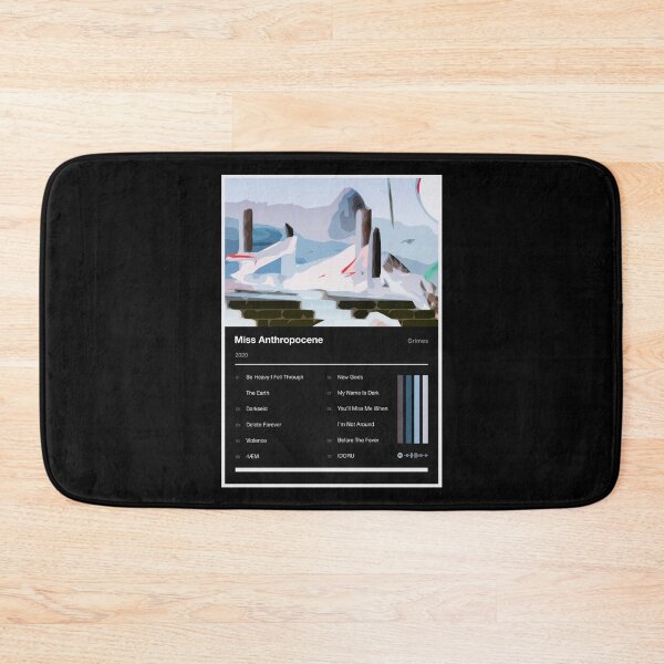 Item preview, Miss Anthropocene Tracklist (Inverted) designed and sold by TOURETTESBOYLOL.