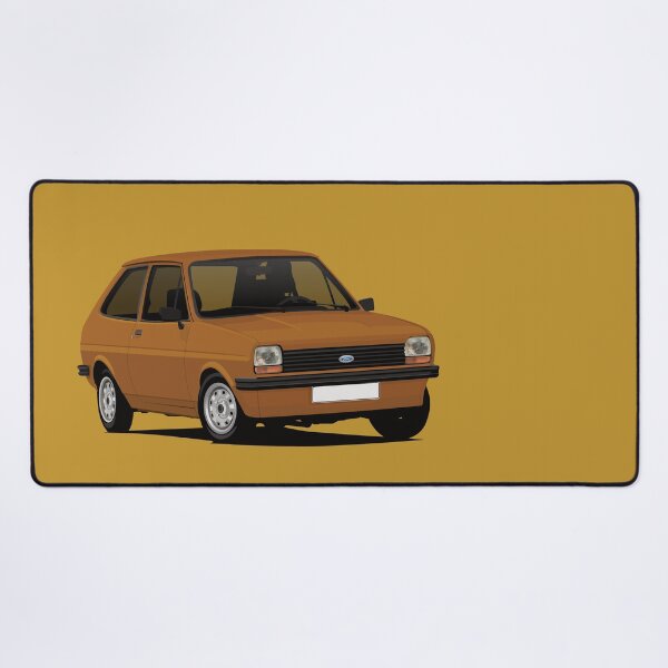 Item preview, Cornering Fiesta Mk1 - brown designed and sold by knappidesign.