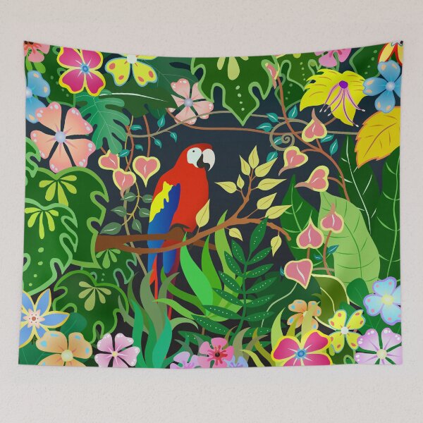 Item preview, A Parrot in the Jungle designed and sold by OutOfNowhere.