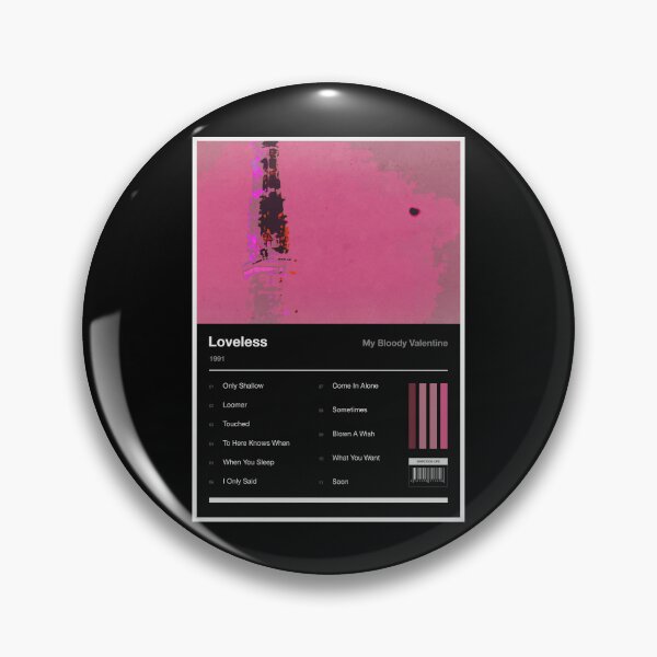 Item preview, Loveless Tracklist (Inverted) designed and sold by TOURETTESBOYLOL.