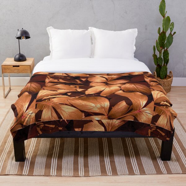 Item preview, Amber Botanical Leaf Pattern designed and sold by ShalomMama.