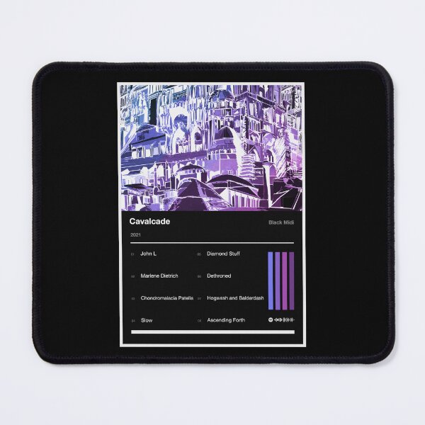 Item preview, Cavalcade Tracklist (Inverted) designed and sold by TOURETTESBOYLOL.