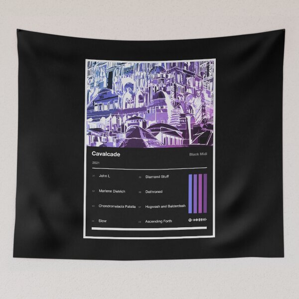 Item preview, Cavalcade Tracklist (Inverted) designed and sold by TOURETTESBOYLOL.
