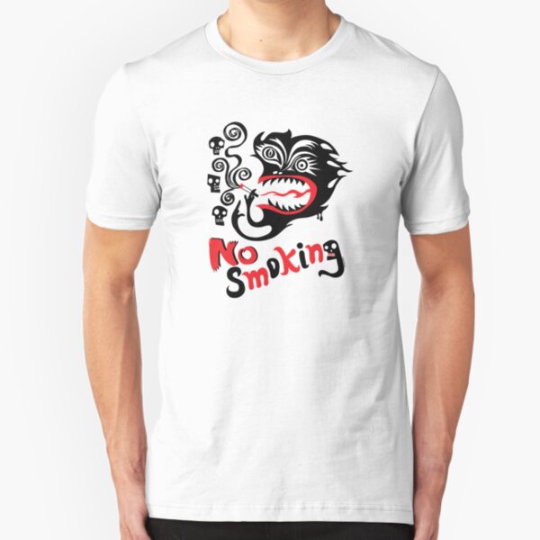 No Smoking - monster Slim Fit T-Shirt