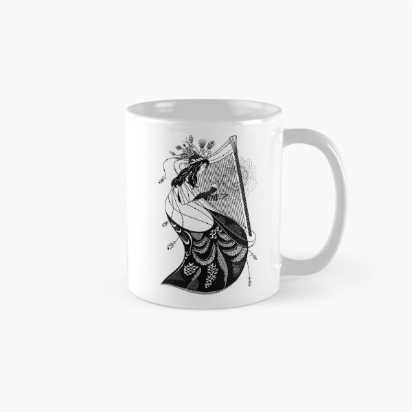 Item preview, Art Nouveau Harpist designed and sold by Stephen Schildbach.