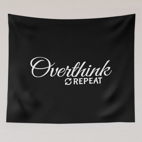 Item preview, Eat Sleep Overthink Repeat - Eat Don't Sleep overthink Repeat designed and sold by MOONINSPIRATION.