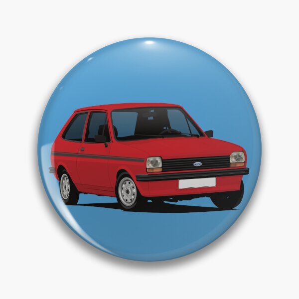 Item preview, Fiesta Mk1 - red- black stripes designed and sold by knappidesign.