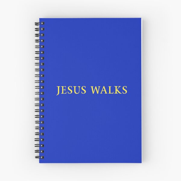 Item preview, Jesus Walks - Kanye West (Yellow on Blue) designed and sold by Fox Newton.
