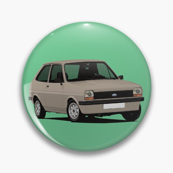 Item preview, Cornering Fiesta Mk1 - beige designed and sold by knappidesign.