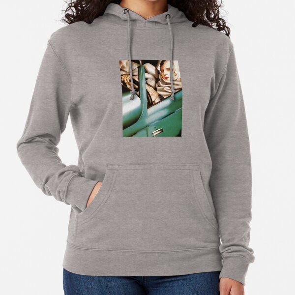 Green Bugatti - Art deco Lightweight Hoodie