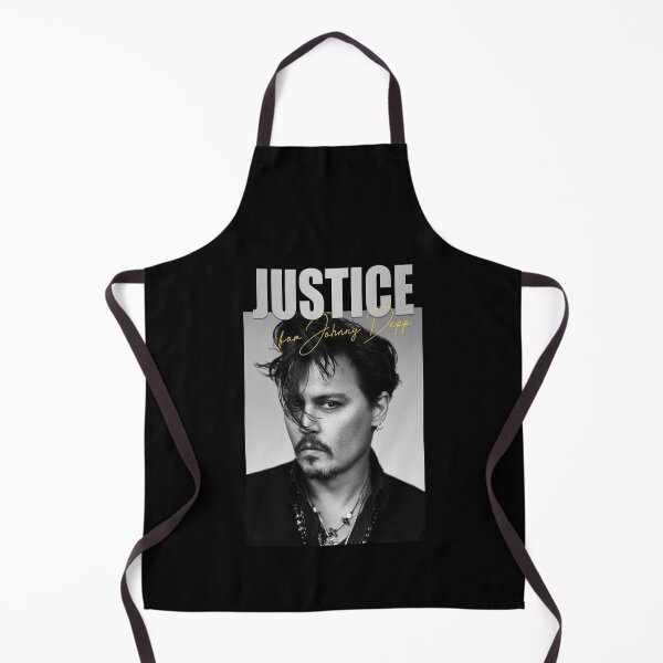 Item preview, Justice for Johnny Depp BW designed and sold by ActiveNerd.