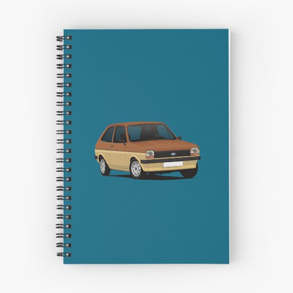 Item preview, Cornering Fiesta Mk1 - brown-beige two-tone designed and sold by knappidesign.