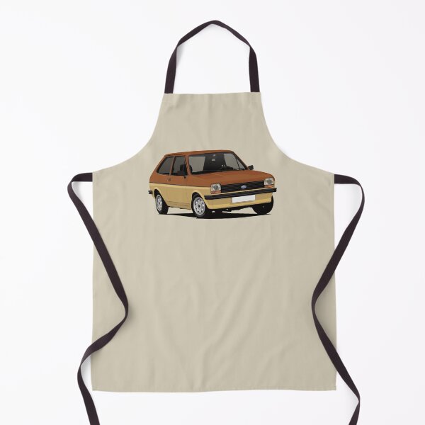 Item preview, Cornering Fiesta Mk1 - brown-beige two-tone designed and sold by knappidesign.