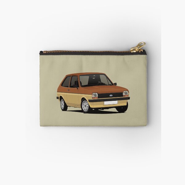 Item preview, Cornering Fiesta Mk1 - brown-beige two-tone designed and sold by knappidesign.