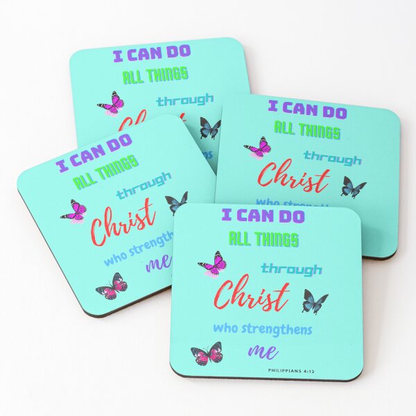 Item preview, I CAN DO ALL THINGS THROUGH CHRIST designed and sold by forgodandcountr.
