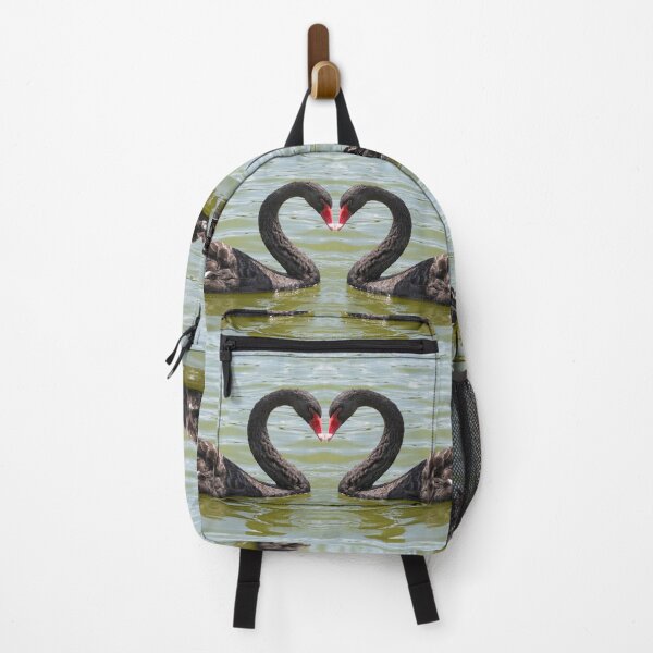 Item preview, Two Black swans in heart shape on the lake designed and sold by Zina Stromberg.