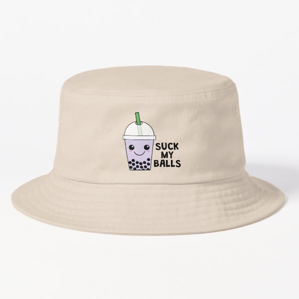 Aperçu de l'œuvre Boba et Bubble Tea; Kawaii; Sucer mes boules (de tapioca) créée et vendue par EstelleStar.