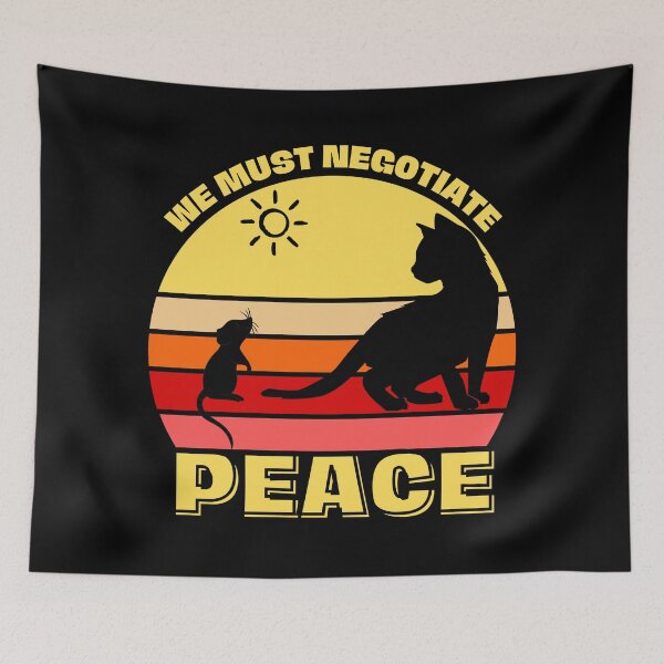 Item preview, We Must Negotiate Peace designed and sold by yassooarts.