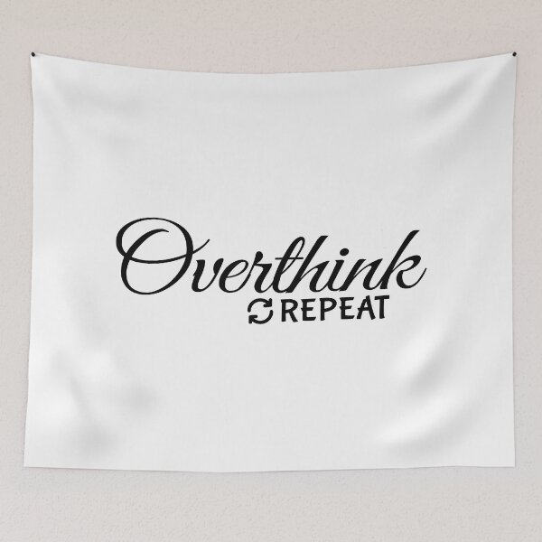 Item preview, Eat Sleep Overthink Repeat - Eat Don't Sleep overthink Repeat designed and sold by MOONINSPIRATION.