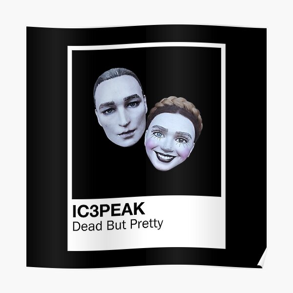 "IC3PEAK DEAD BUT PRETTY PANTONE" Poster for Sale by cybergushy | Redbubble