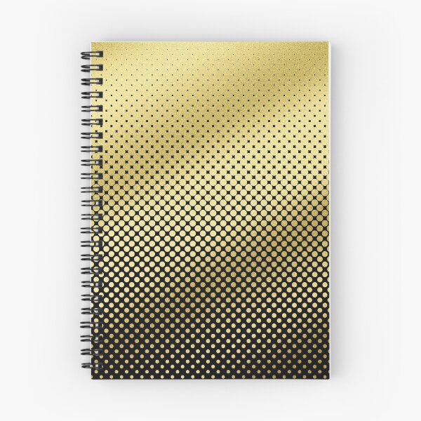 Artikelvorschau, Polka Dots Gold Glitter Schwarz Modern entworfen und verkauft von Beverly Claire Kaiya.