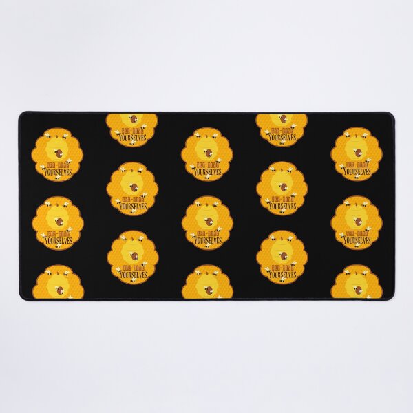 Item preview, Bee-HIVE Yourselves! (On Black) designed and sold by PawsitiveMum.