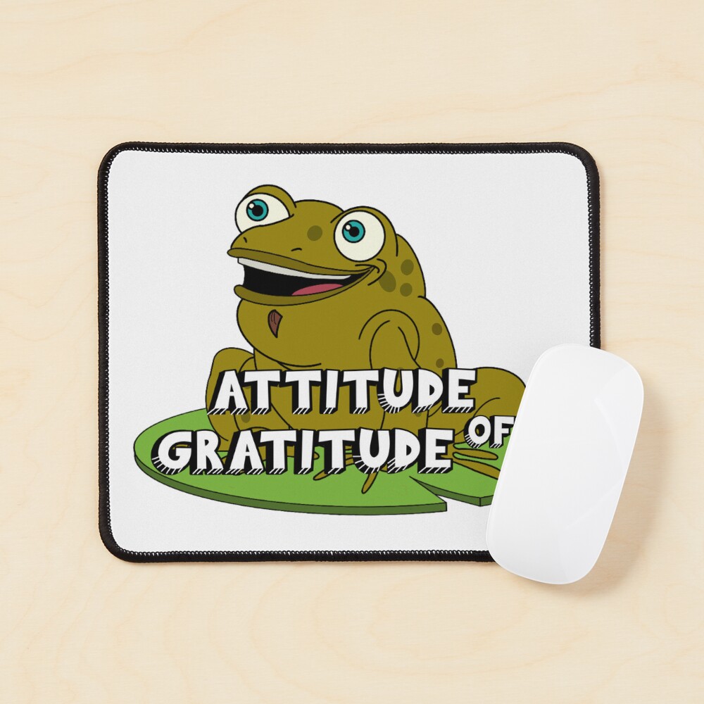 Netflix Big Mouth Gratitoad Sticker