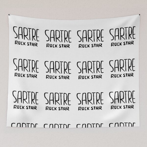 Item preview, Philosophy, French Writer, Rock Star, Sartre designed and sold by badlydrawnbabe.