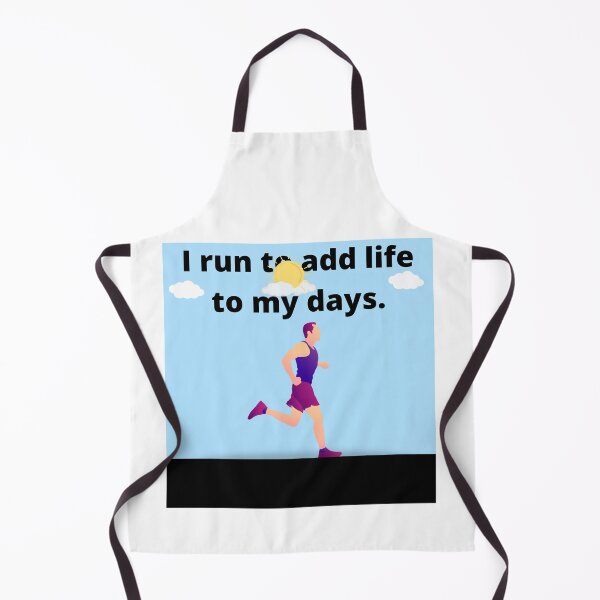 Item preview, I run to add life to my days designed and sold by LGMmugsdesign.