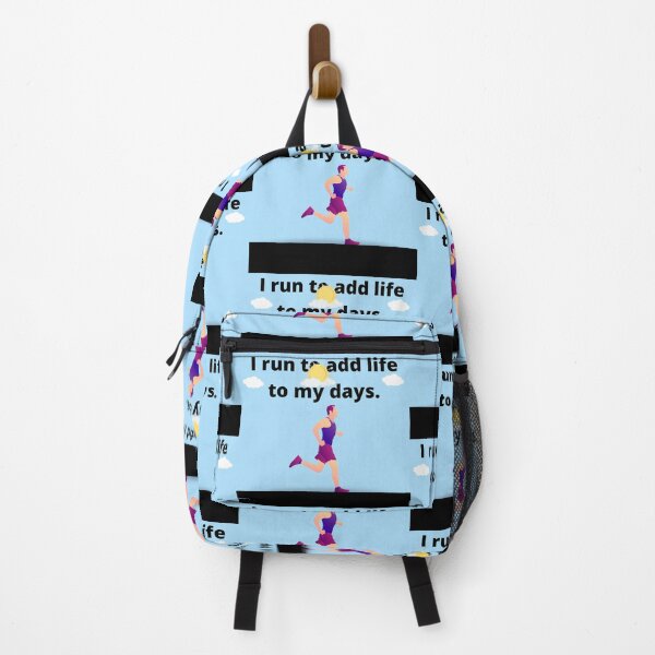 Item preview, I run to add life to my days designed and sold by LGMmugsdesign.