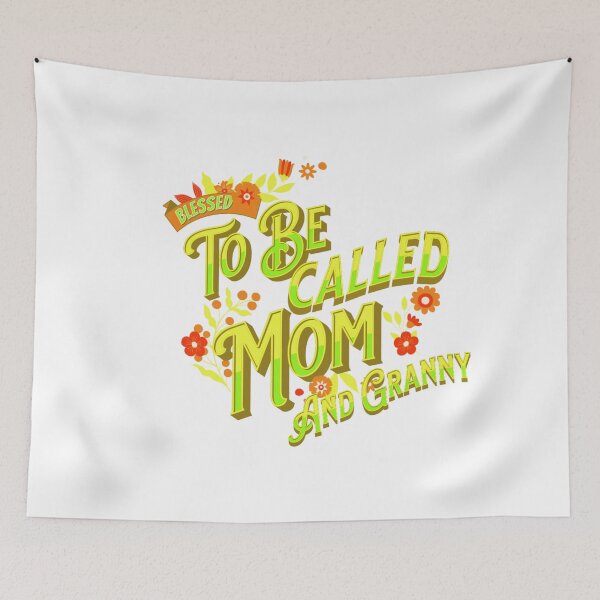 Item preview, Blessed To Be Called Mom And Granny designed and sold by Diverseideas.