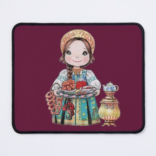 Item preview, Russian matryoska style doll with samovar designed and sold by Katerina Makarova.