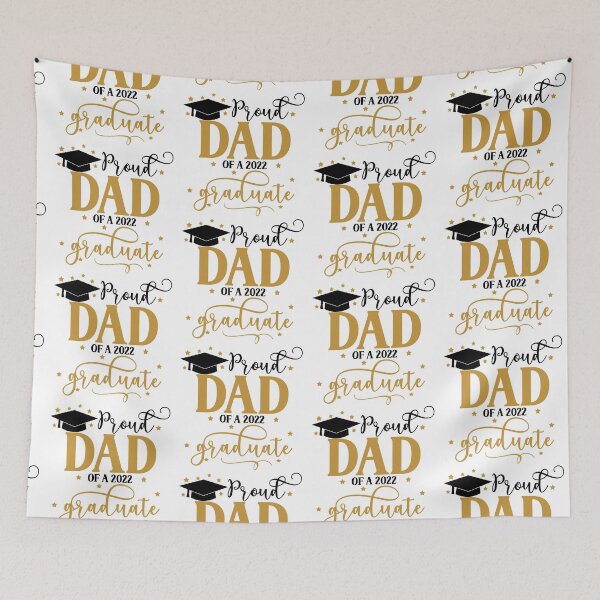 Item preview,   Proud Dad of a 2022 Graduate I Senior Graduation 2022 designed and sold by younghopes.