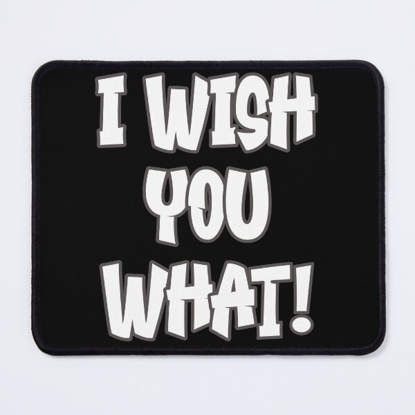 Item preview, I wish you something | I wish you what | Denglish, funny, humor designed and sold by Gordenwear.