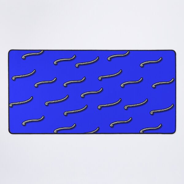 Item preview, The Wind, White Swirls on Blue, Repeating Pattern designed and sold by HBBArtShop.