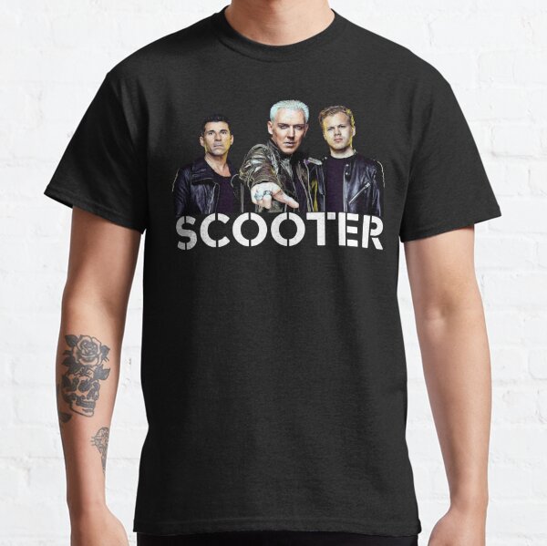 Scooter Techno - Scooter Techno band - scooter band Classic T-Shirt