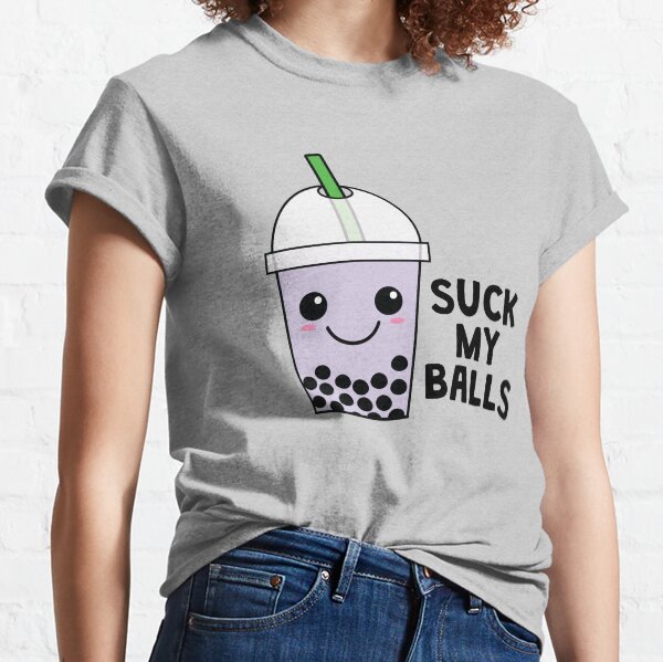 Item preview, Boba and Bubble Tea; Kawaii; Suck My (Tapioca) Balls designed and sold by EstelleStar.