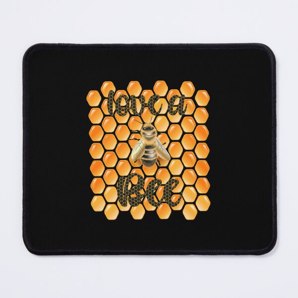 Item preview, Love a Bee! (On Black) designed and sold by PawsitiveMum.