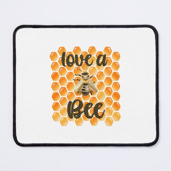 Item preview, Love a Bee! (On Light Orange) designed and sold by PawsitiveMum.