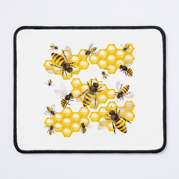 Item preview, Needy Bees (NO Puns TEXT - On White) designed and sold by PawsitiveMum.