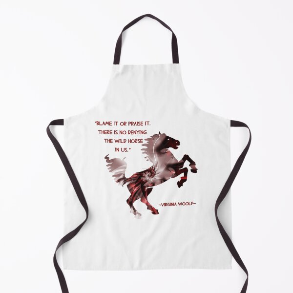 Item preview, Quote - Virginia Woolf, Fractal Collection 36 - Horse designed and sold by Patricia Johnston.
