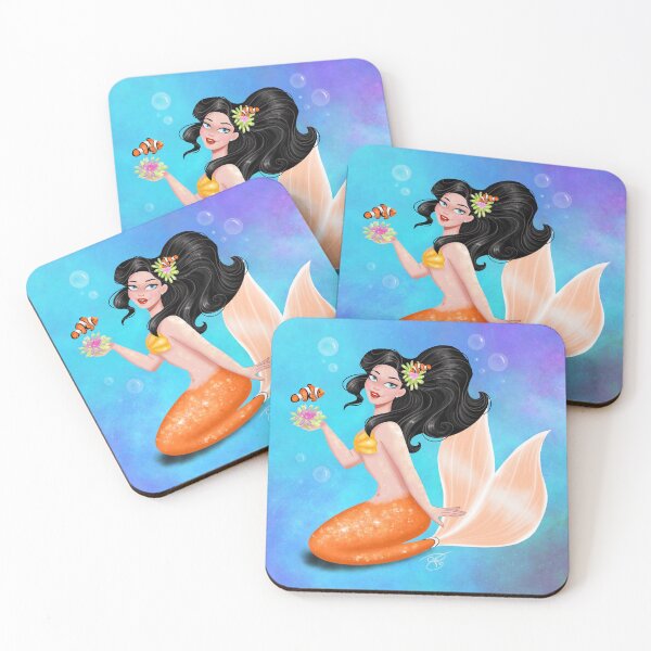 Item preview, Mermaid & ClownFish designed and sold by Art-Paloma.