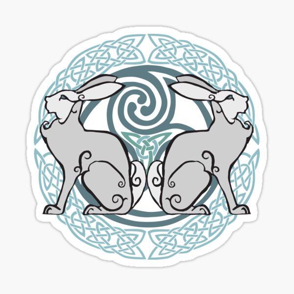 Spring Moon in Ostara Sticker