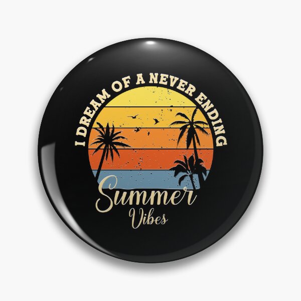 Item preview, Never Ending Summer vibes retro sunset designed and sold by TipTopTapo.