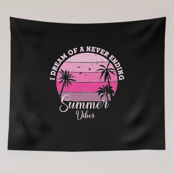 Item preview,  Never Ending Summer vibes retro sunset pink designed and sold by TipTopTapo.